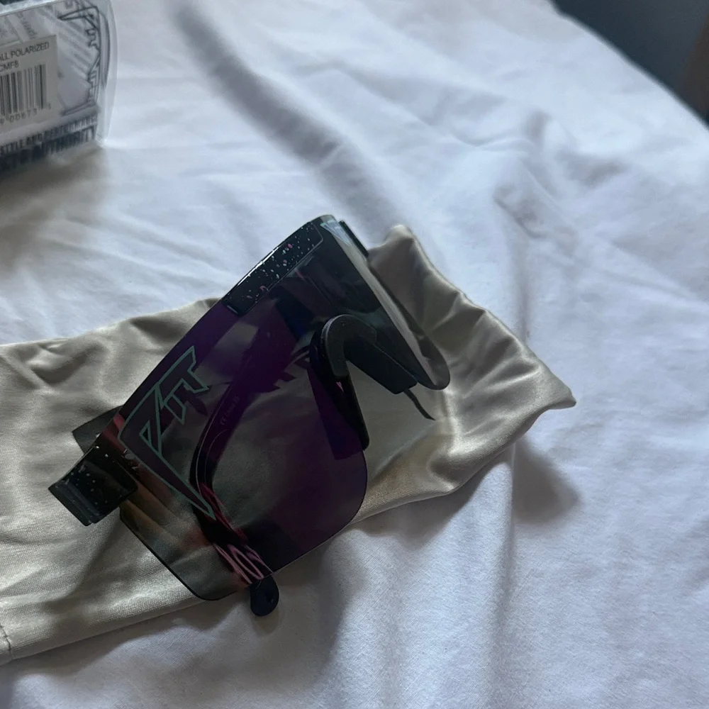 Pit Viper Nightfall Shield Sunglasses in Purple Mirror